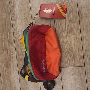 COTOPAXI 3L Hip Pack Del‎ Dia Multi Color Peach Strap Hip Fanny Pack Unisex NEW